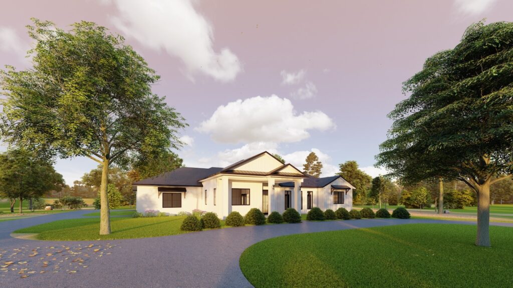 Highland Homes Custom Home Rendering