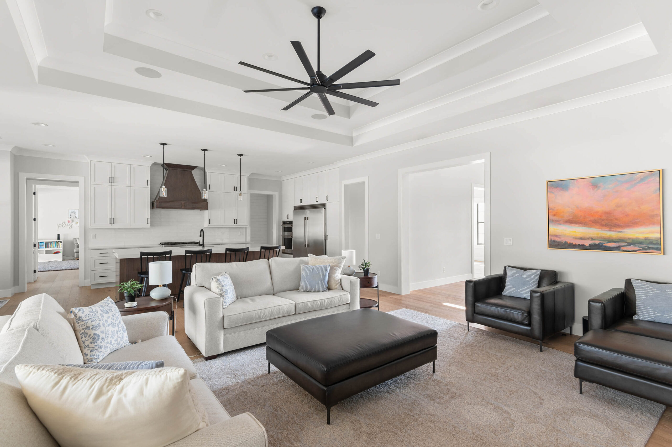 Highland Homes Custom Home Builder living